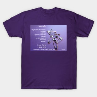 Safety Pin Solidarity T-Shirt